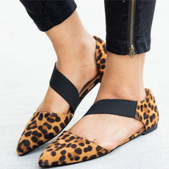 Pointed Toe Sandals Flats Pump Shoes