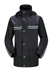 Solid Waterproof Jacket With Pants