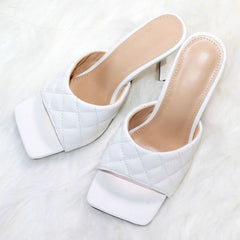 Women's Faux Leather Open-toe Sandals