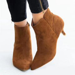 Women's Shoes Fashion Stiletto Pointed Ankle Boots