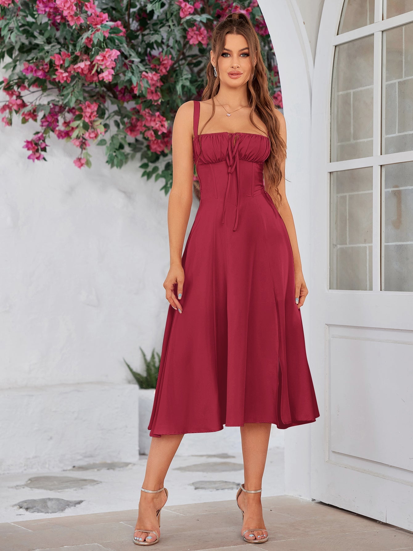 Flowy Corset Sun Dress