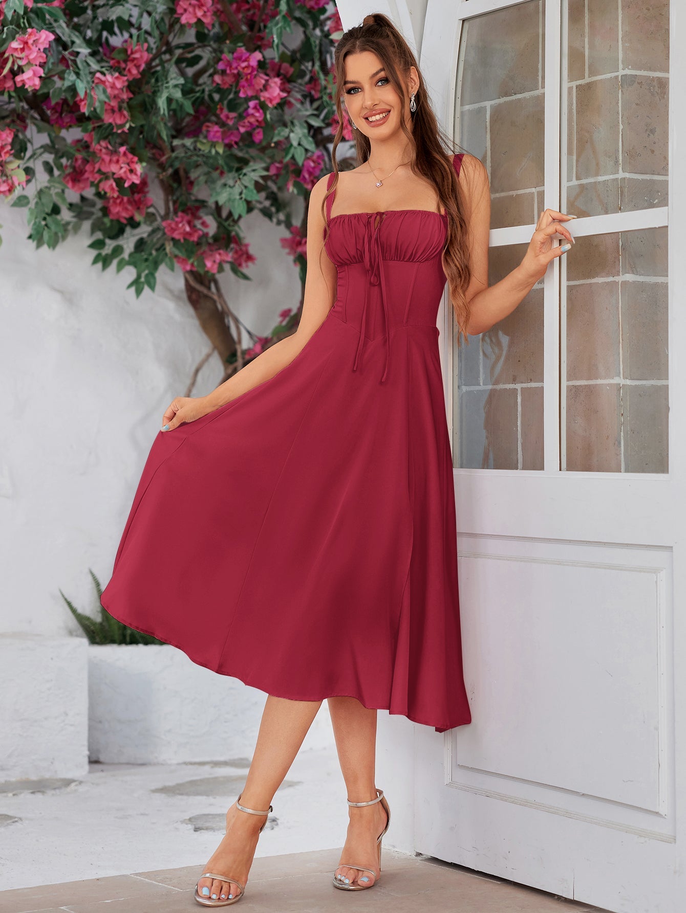 Flowy Corset Sun Dress