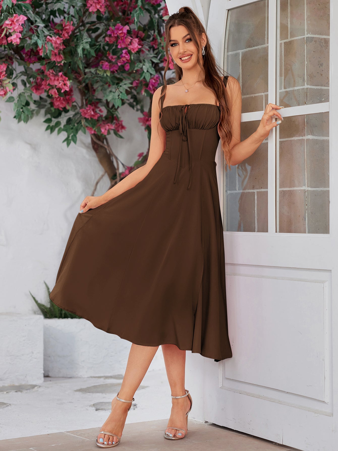Flowy Corset Sun Dress