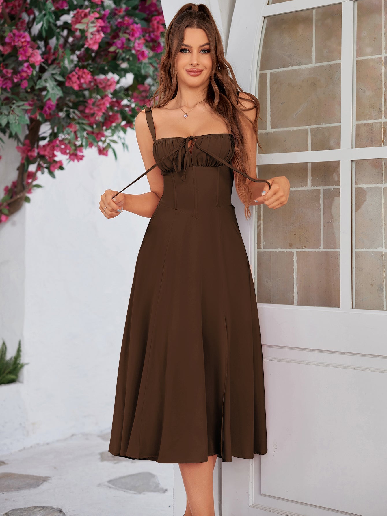 Flowy Corset Sun Dress