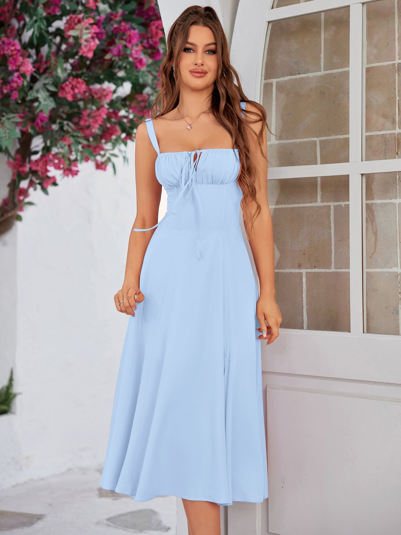 Flowy Corset Sun Dress