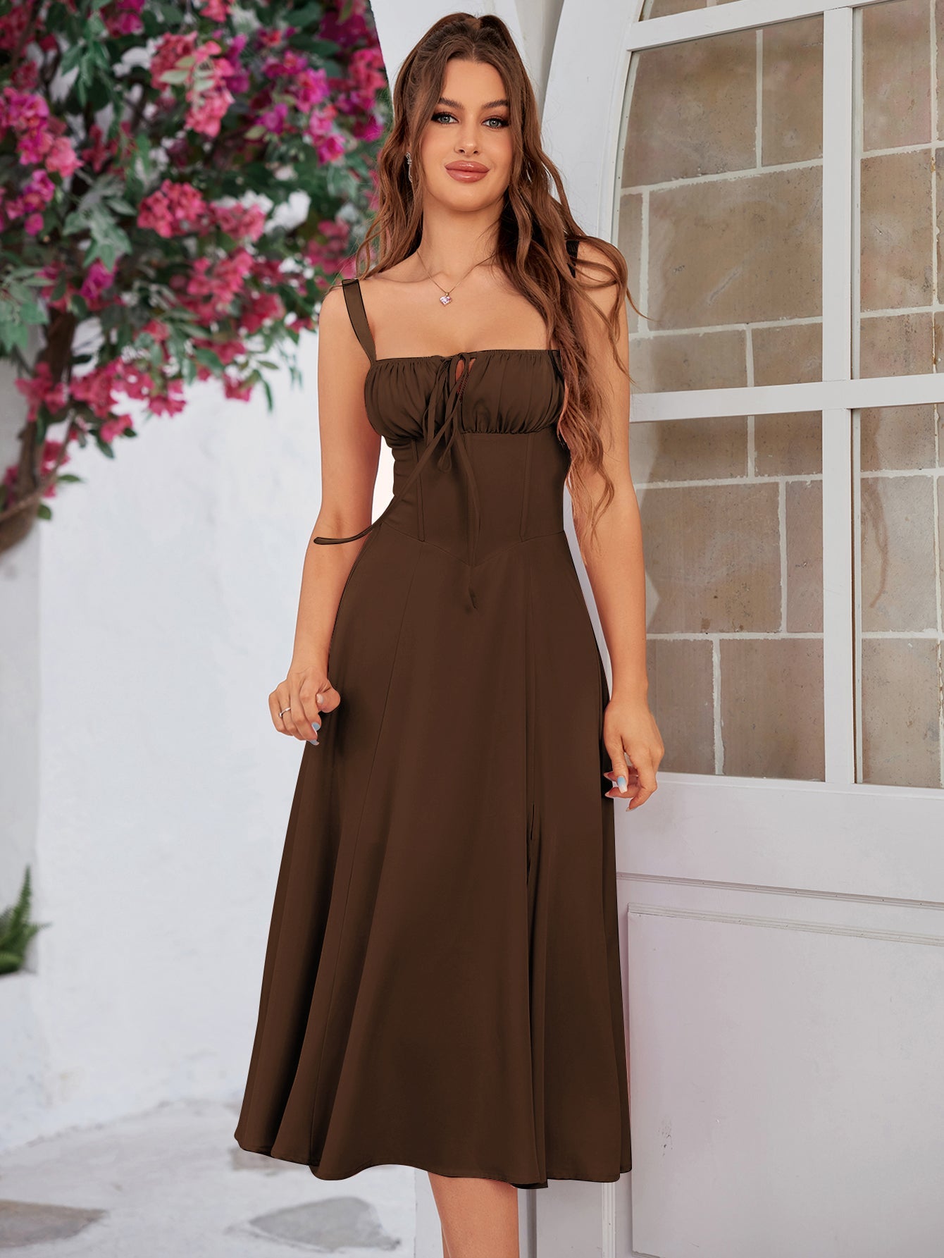 Flowy Corset Sun Dress