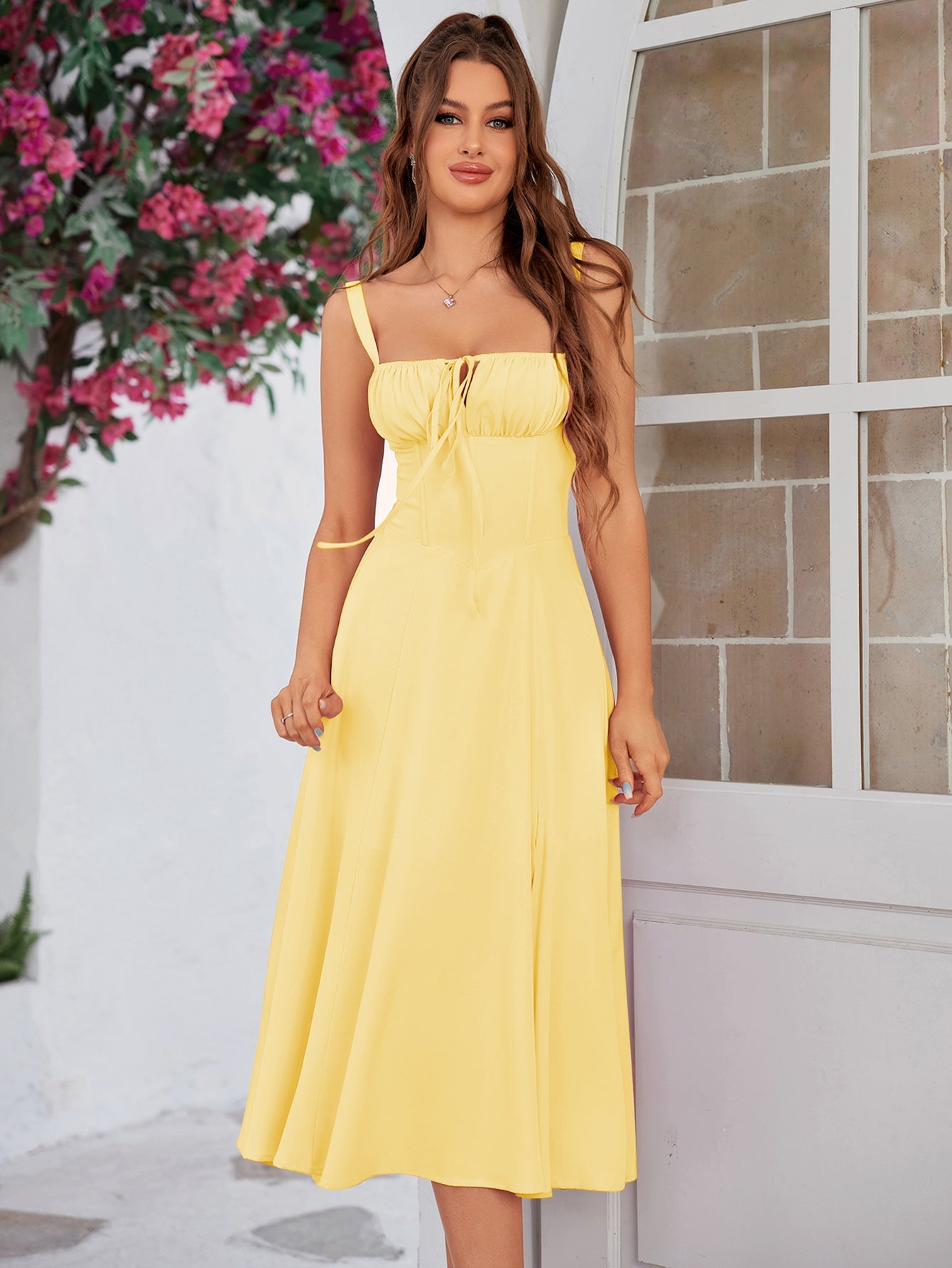 Flowy Corset Sun Dress