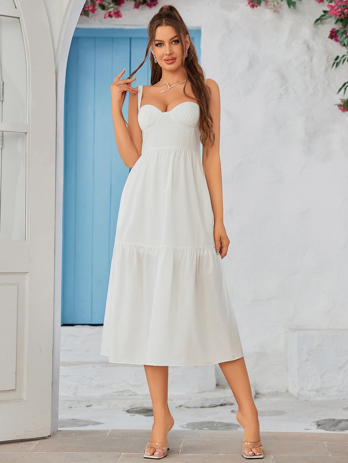 Breeze Tiered Midi Dress