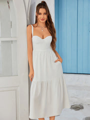 Breeze Tiered Midi Dress