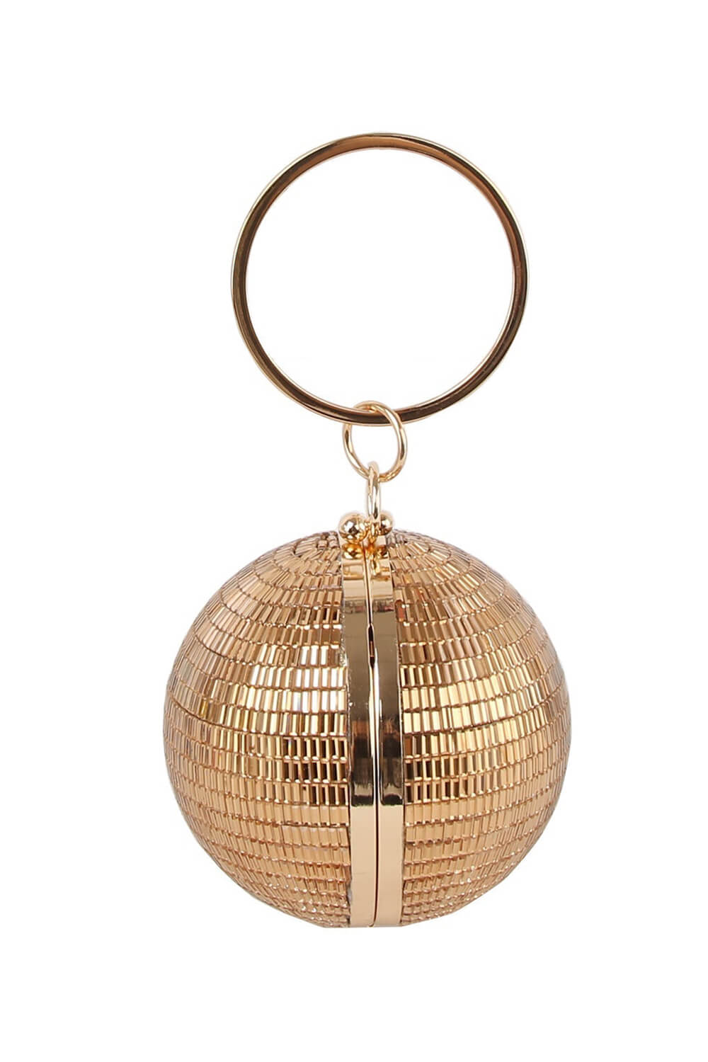 Rhinestone Disco Ball Evening Purse