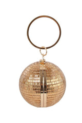 Rhinestone Disco Ball Evening Purse