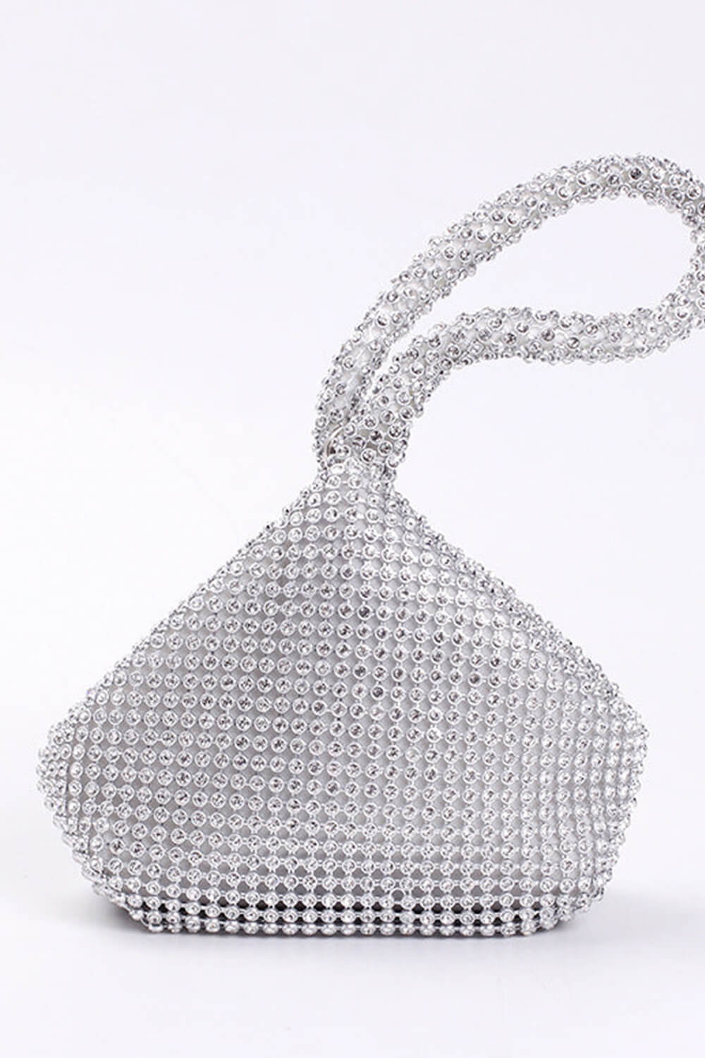 All Over Rhinestone Evening Mini Clutch Handbag