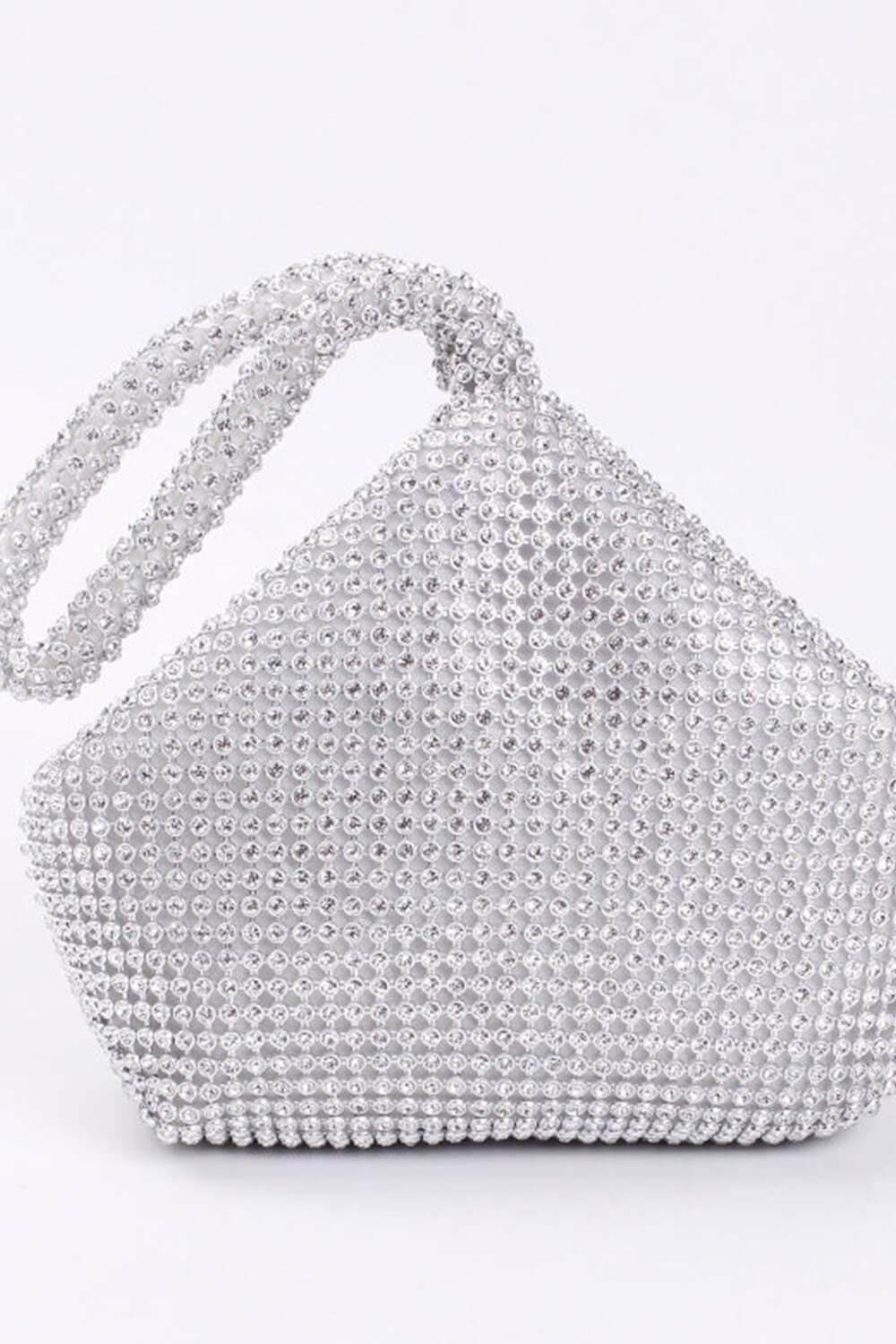 All Over Rhinestone Evening Mini Clutch Handbag