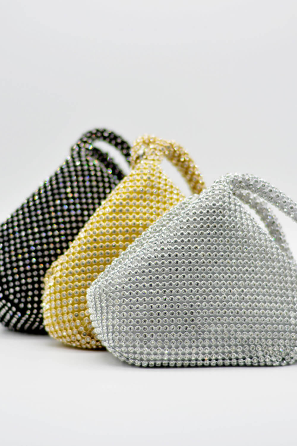 All Over Rhinestone Evening Mini Clutch Handbag