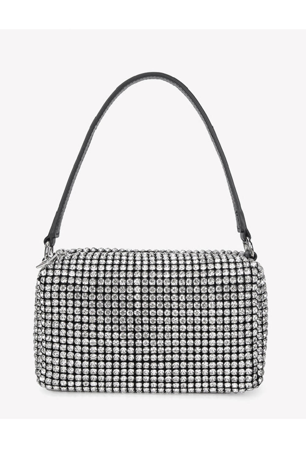 Mini Diamond-Like Rhinestones Baguette Bags Evening Crossbody Bag
