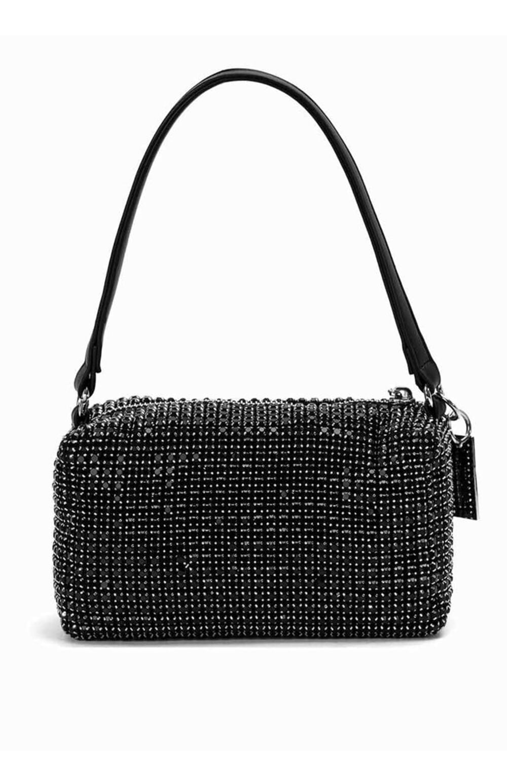 Mini Diamond-Like Rhinestones Baguette Bags Evening Crossbody Bag