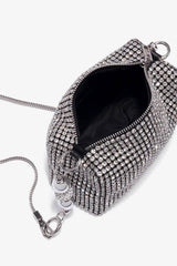 Mini Pearl Diamond Baguette Bags Evening Crossbody Bag
