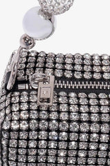 Mini Pearl Diamond Baguette Bags Evening Crossbody Bag