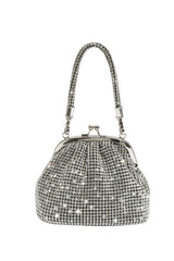 All Over Rhinestones Evening Clutch Bags With Straps