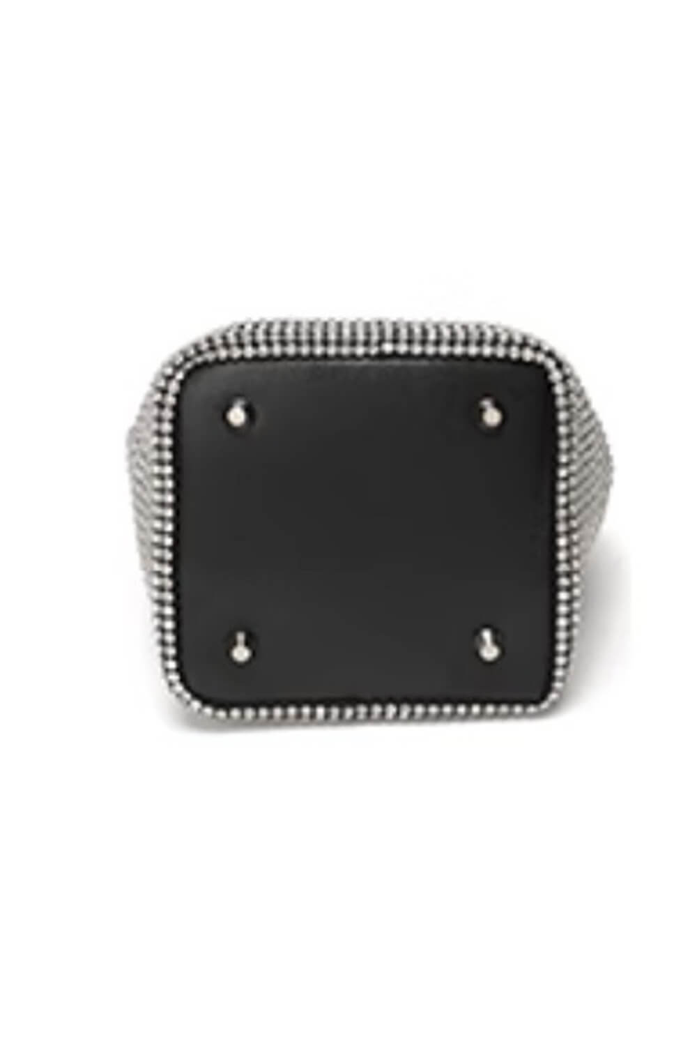 Crystals Embellished Slouchy Mini Tote Handbag