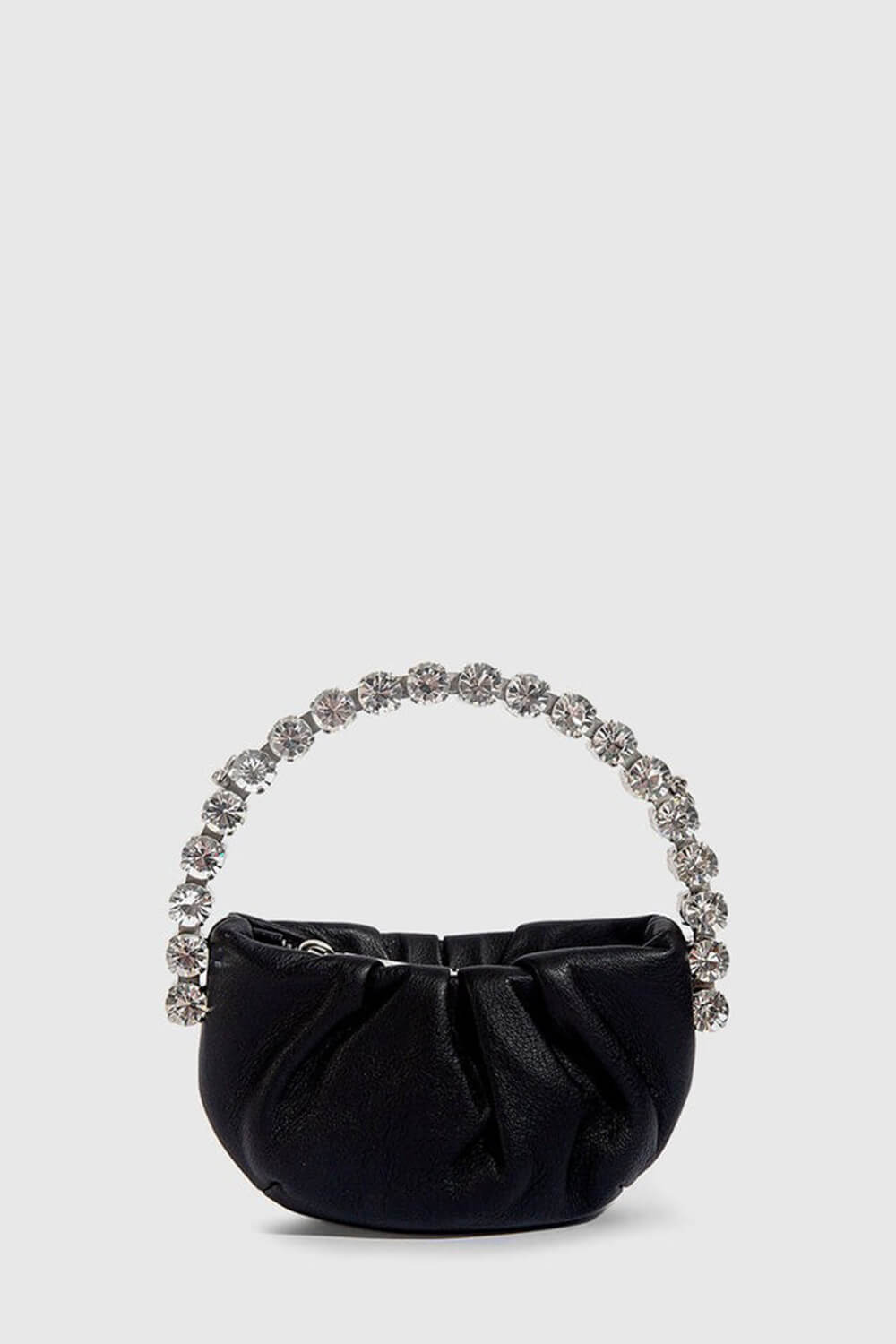 Metallic Embellished Rhinestone Evening Purse Clutch