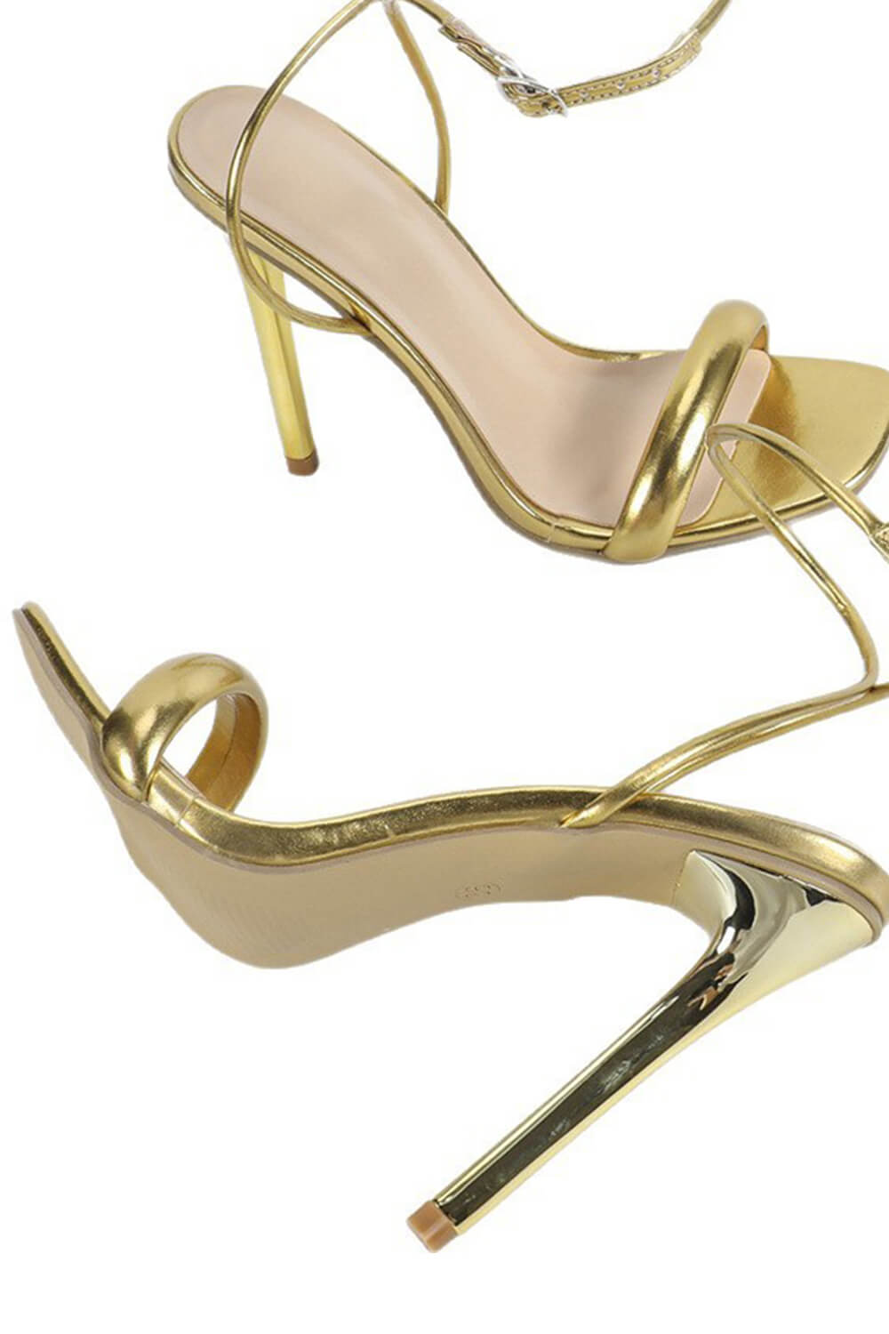 Ankle Strap Barely There Stiletto Heel