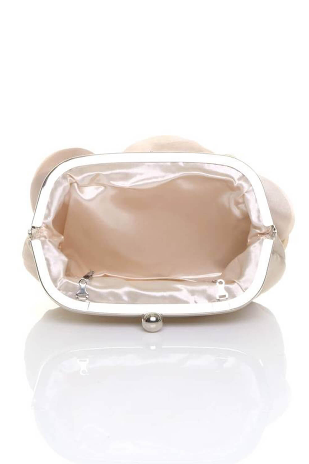 Flower Shaped Wedding Evening Clutch With Straps