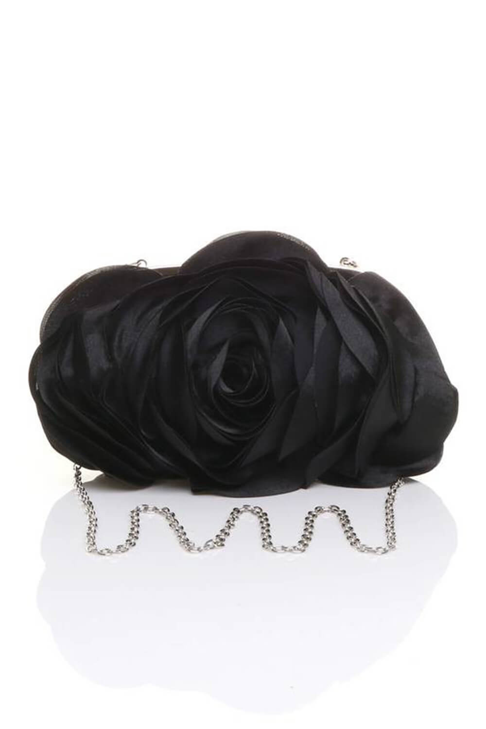 Flower Shaped Wedding Evening Clutch With Straps