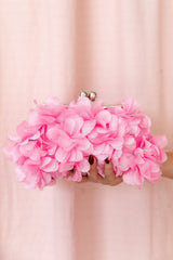 Flower Petal Wedding Evening Clutch With Straps