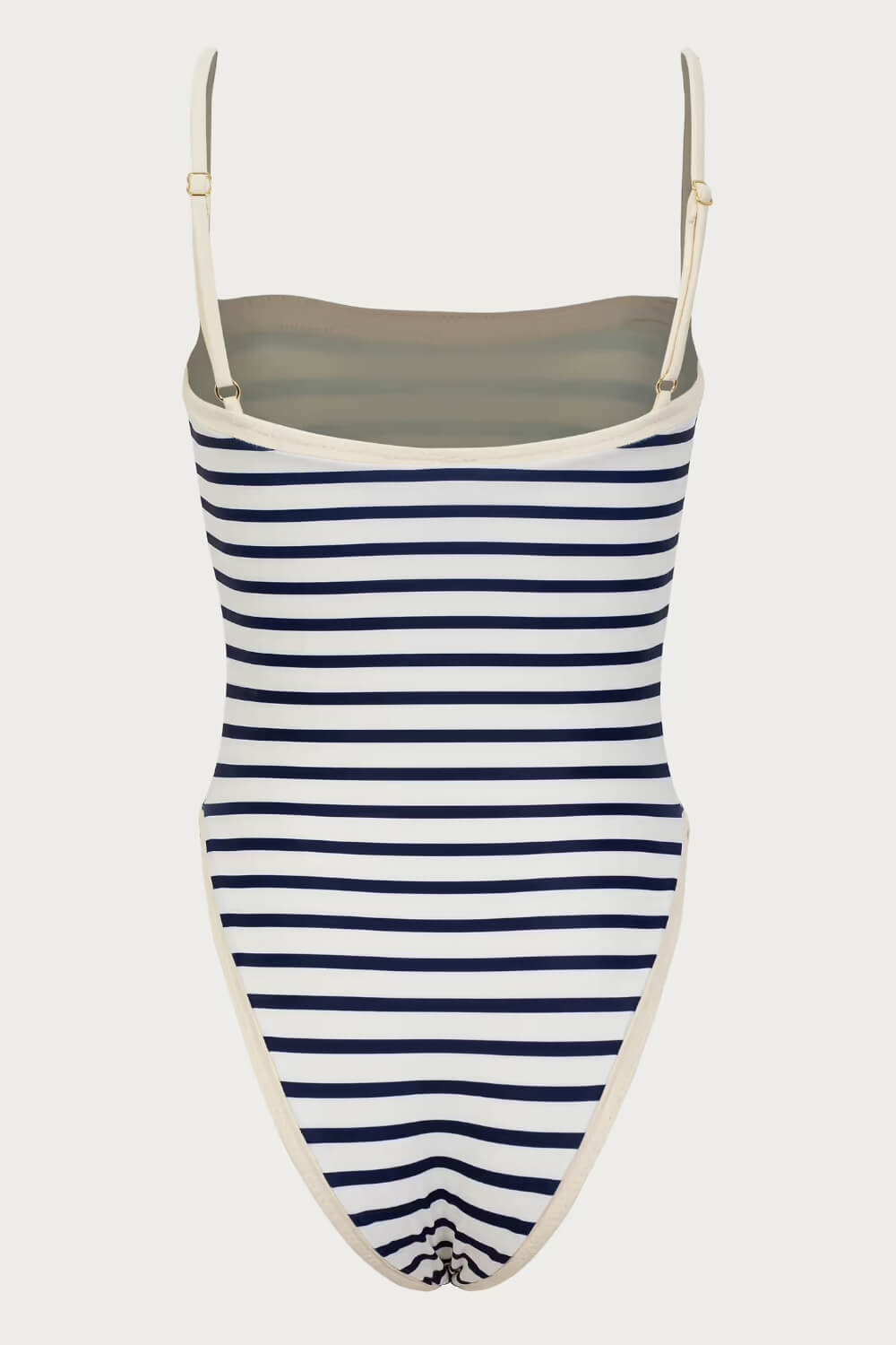 Contrast Striped One-Piece Swimsuit